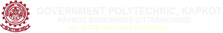 Government Polytechnic Kapkot, Bageshwar,Uttarakhand